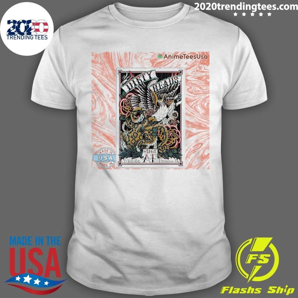 Dirty Heads Rome at Stage AE Pittsburgh July 25 2026 Concert Shirt