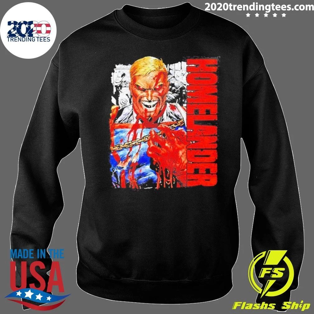 Homelander The Boys Superhero Cartoon Shirt
