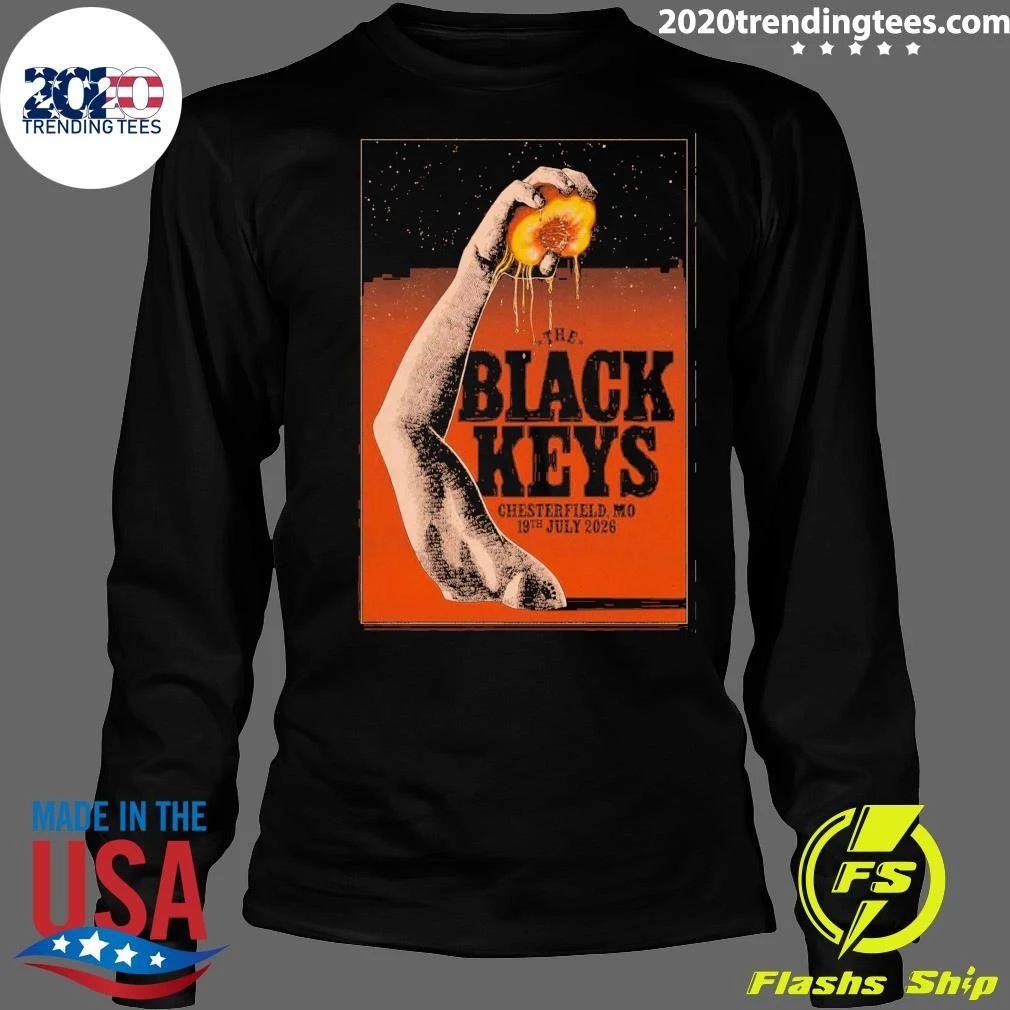 The Black Keys Angels Chesterfield, Mo 19th July 2026 Shirt