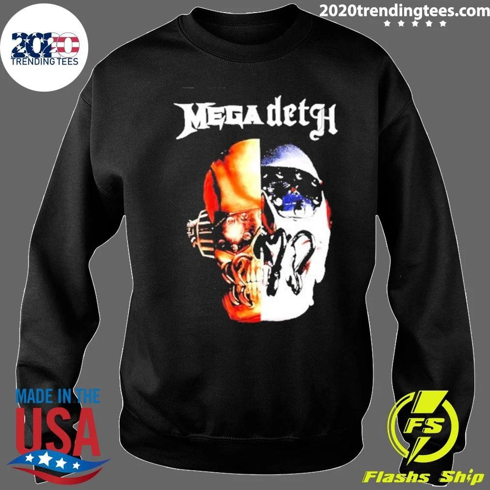 Megadeth Vic Rattlehead Skull Heavy Metal Shirt