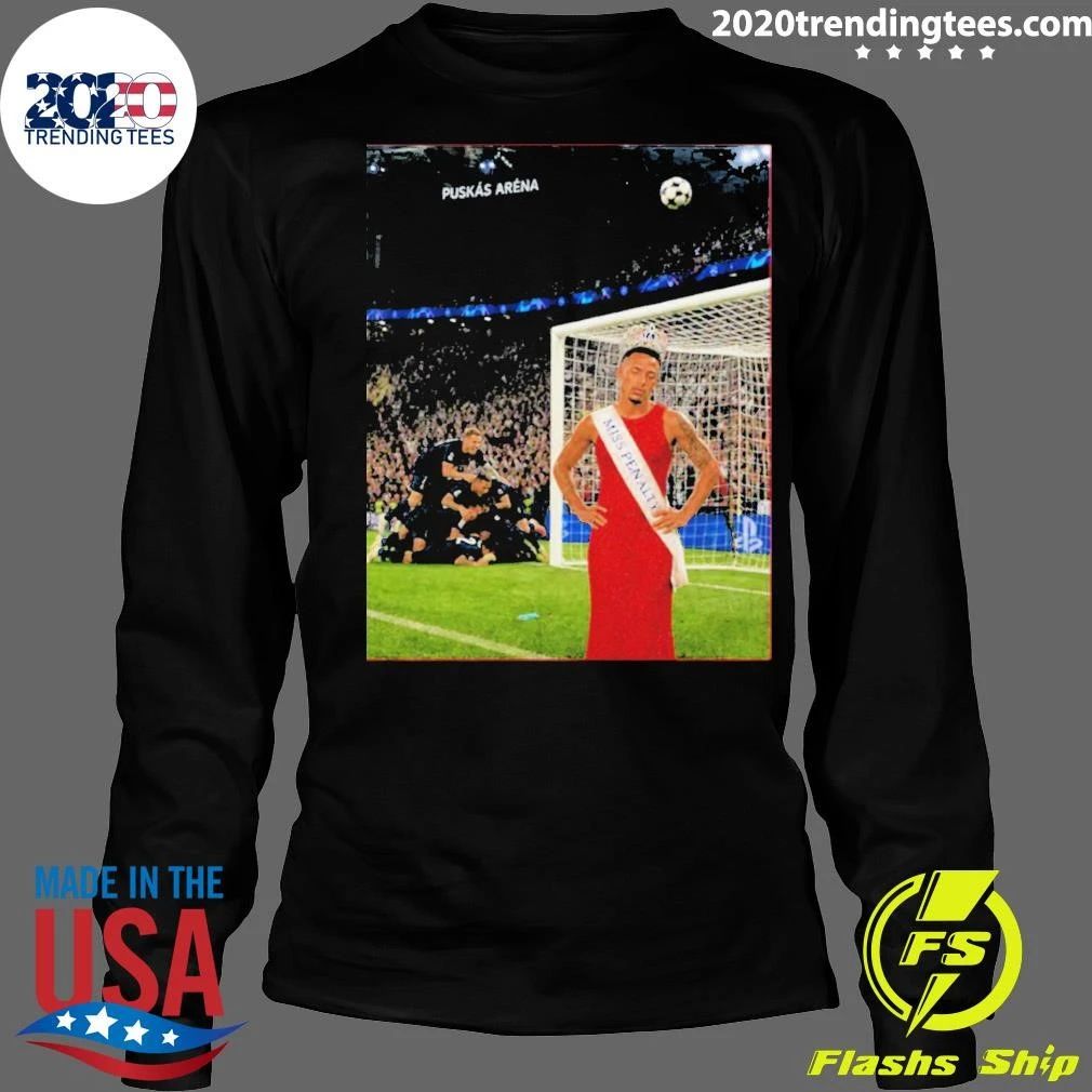 Gabriel Miss Penalty Arsenal Football Miss Penalty Shirt