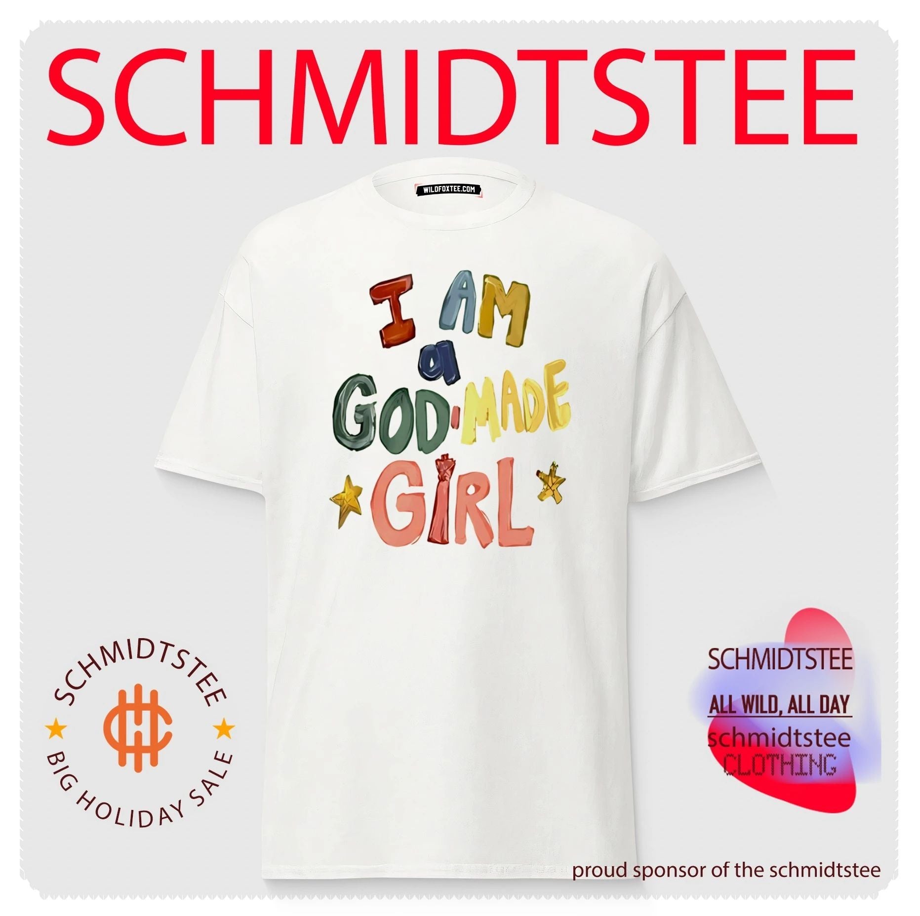 Good I Am A God Made Girl Shirt