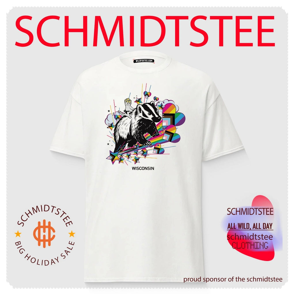 Badger Wisconsin has Pride shirt