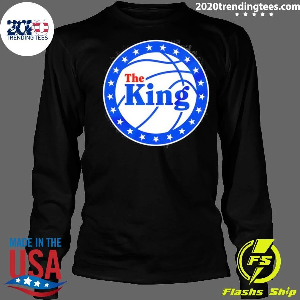 The King Philadelphia 76ers Nba Basketball Shirt