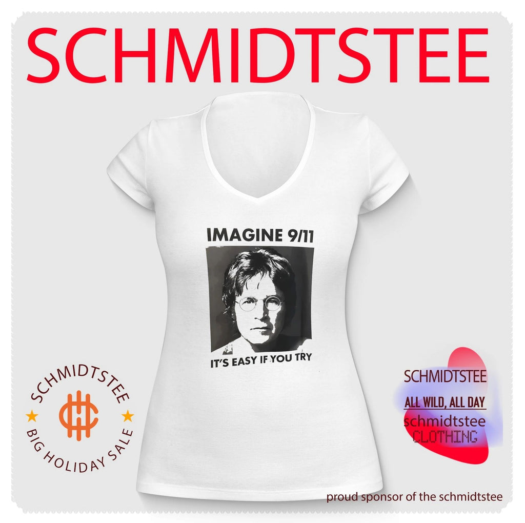 John Lennon imagine 9 11 it’s easy if you try shirt