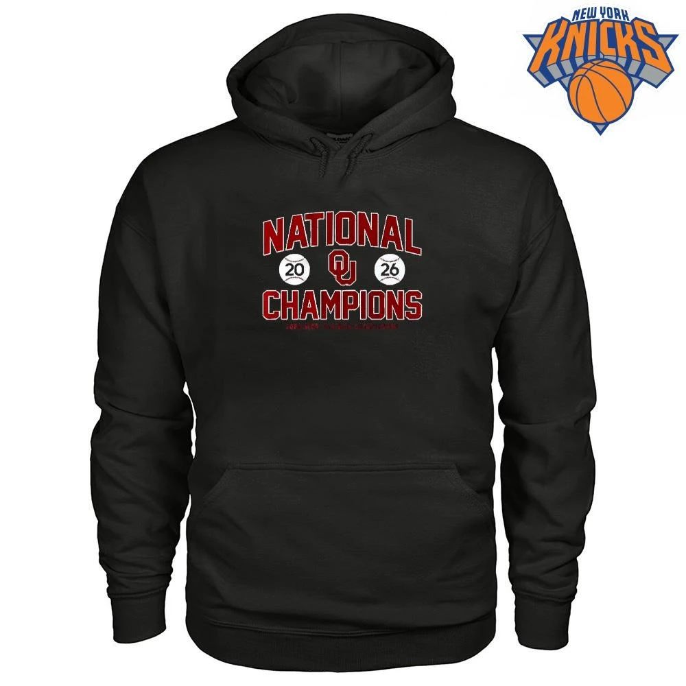 Oklahoma Sooners National 2026 Champions NCAA Baseball Championship shirt
