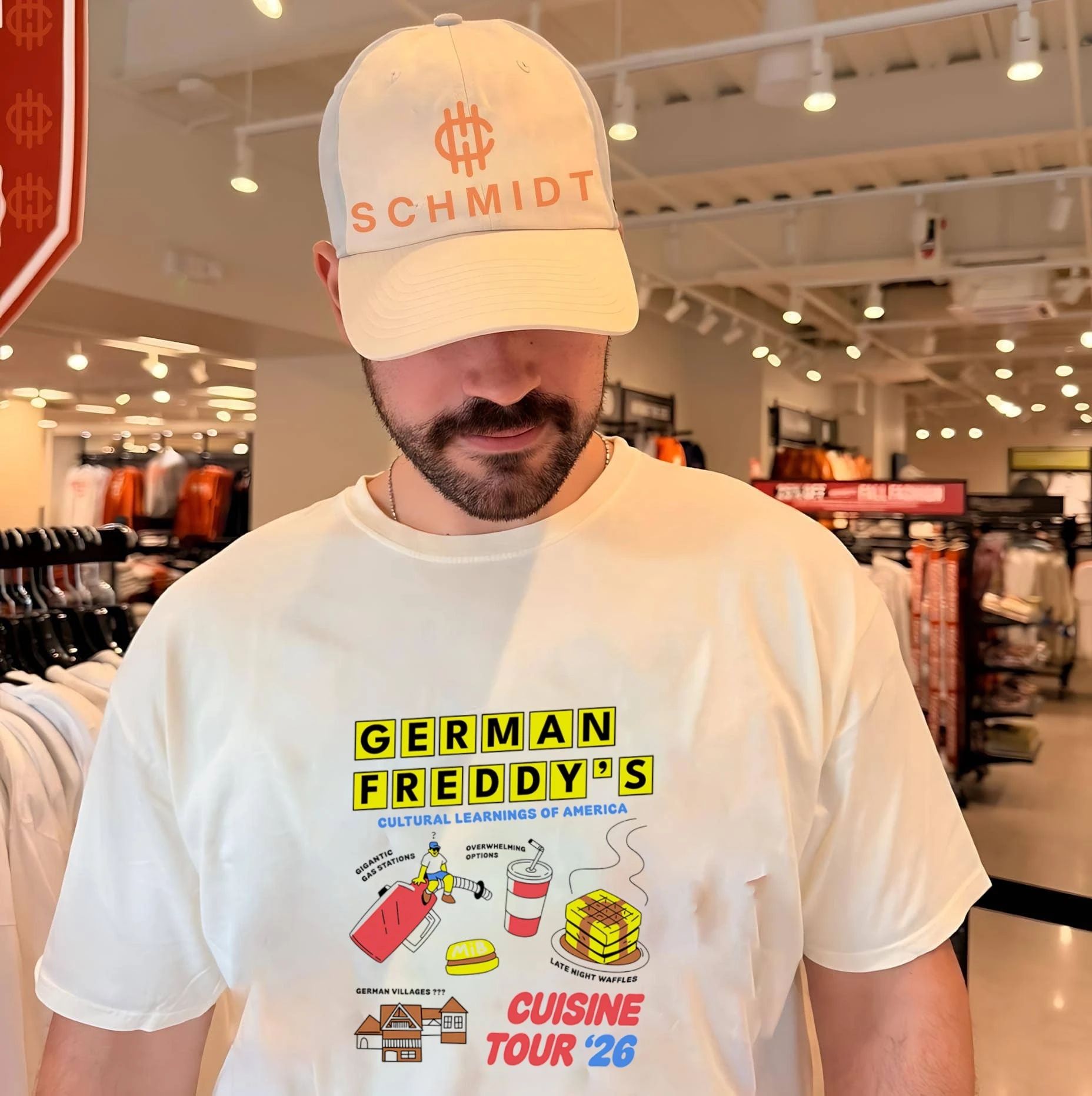 German Freddy’s Cultural Learnings of America Cuisine Tour ’26 Soccer shirt