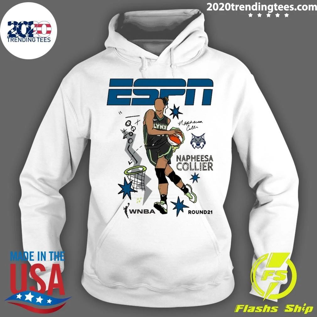 Napheesa Collier Minnesota Lynx Round21 ESPN Player 2026 Shirt