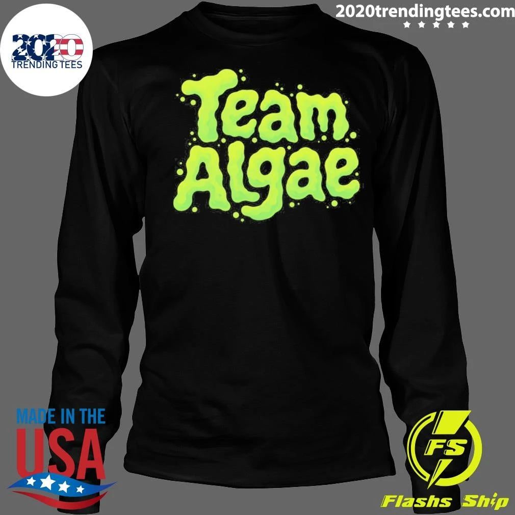 Team Algae Slime Green Nature Biology Funny Shirt