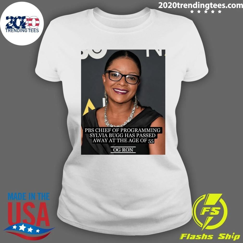 PBS Chief Of Programming Sylvia Bugg Has Passed Away At The Age Of 55 Shirt