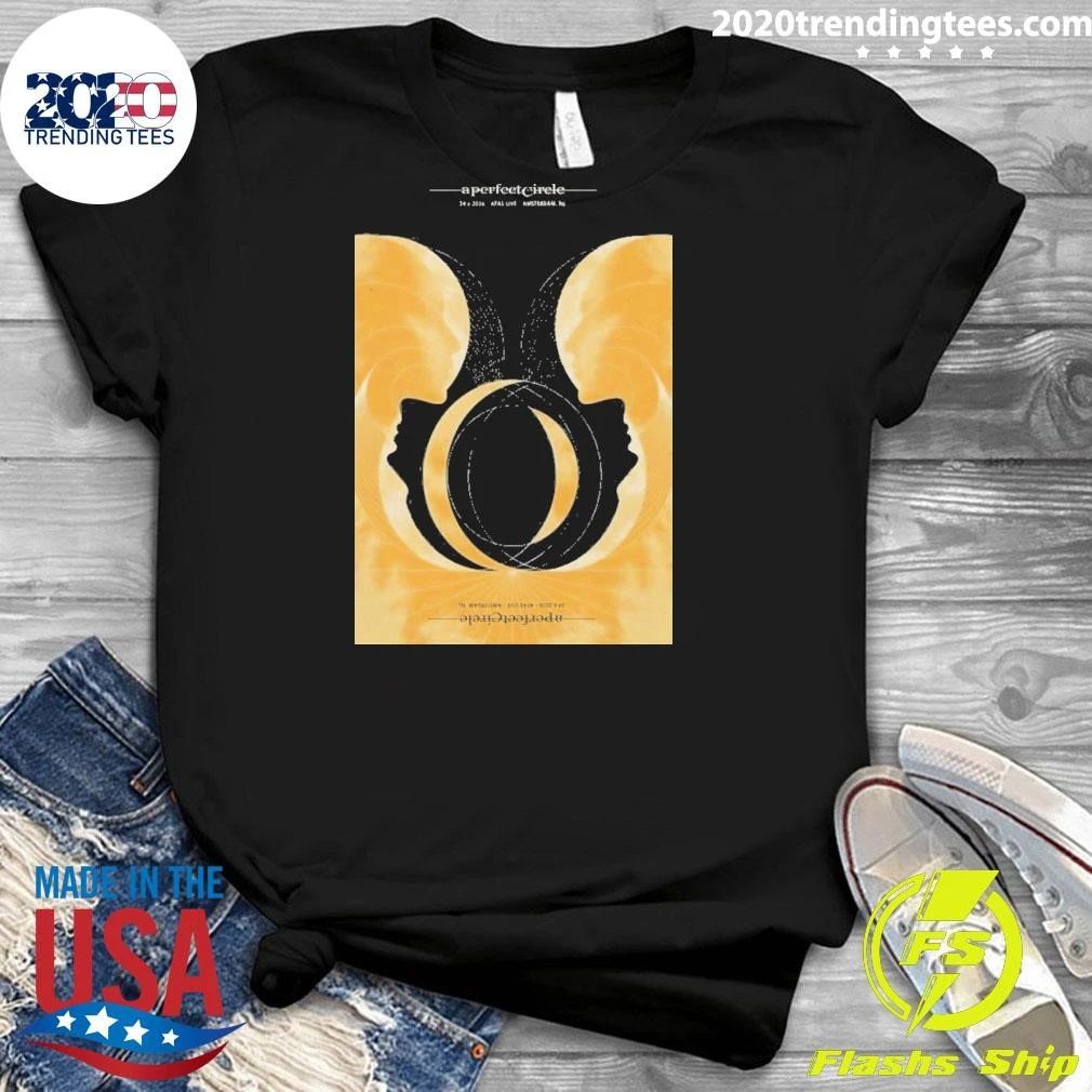 A Perfect Circle Amsterdam 24 June 2026 Tour Poster Shirt
