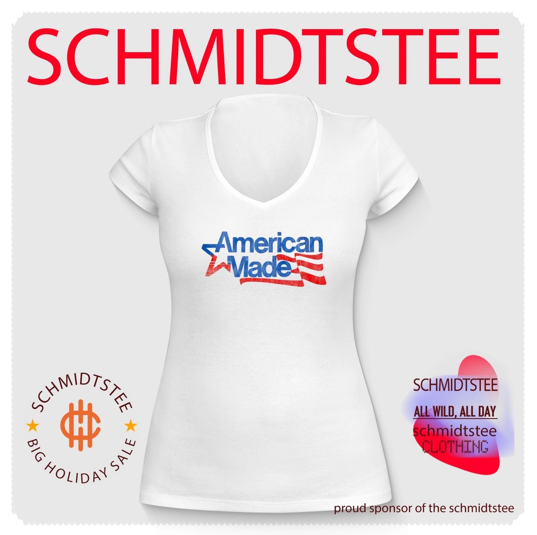 American made American flag shirt
