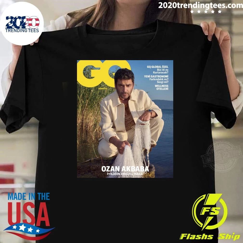 GQ Magazine Turkey July 2026 Ozan Akbaba Shirt