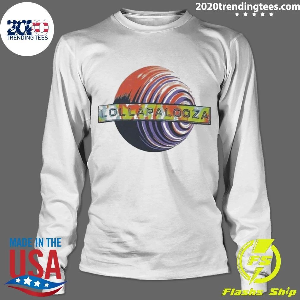 Lollapalooza Festival 2026 Event Tee At Grant Park In Chicago IL On July 30 – August 2 2026 Sphere Line Up Shirt