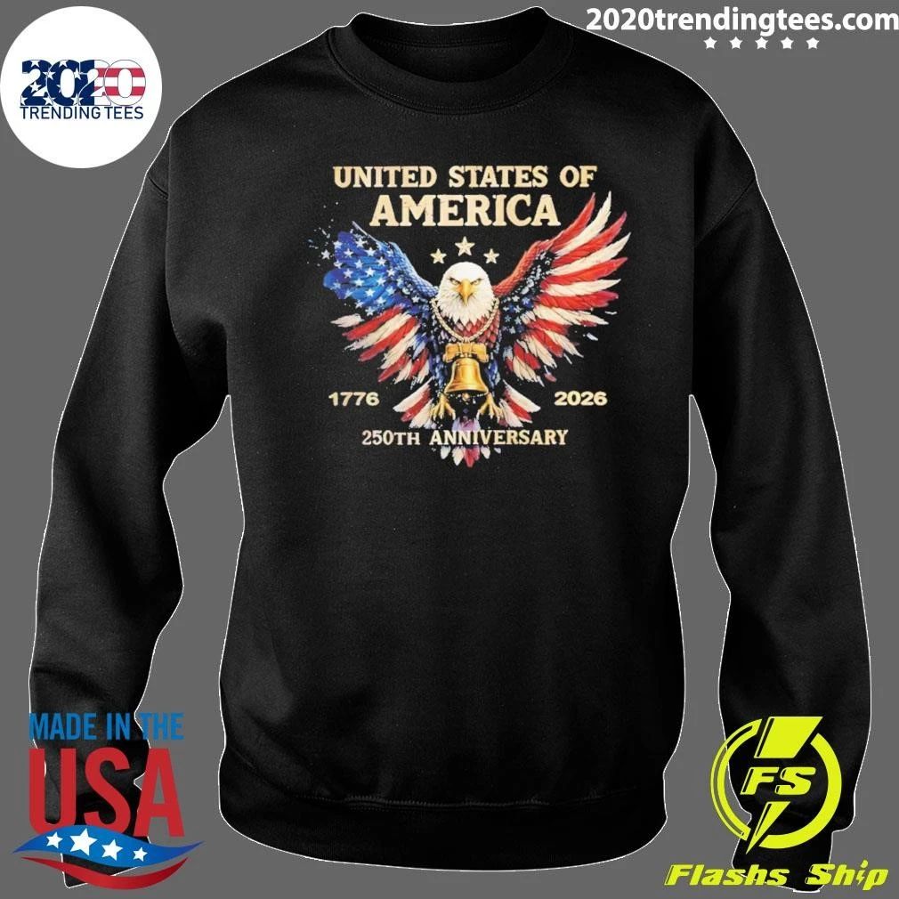 United States Of America 250th Anniversary Usa Independence Day 1776 2026 Shirt