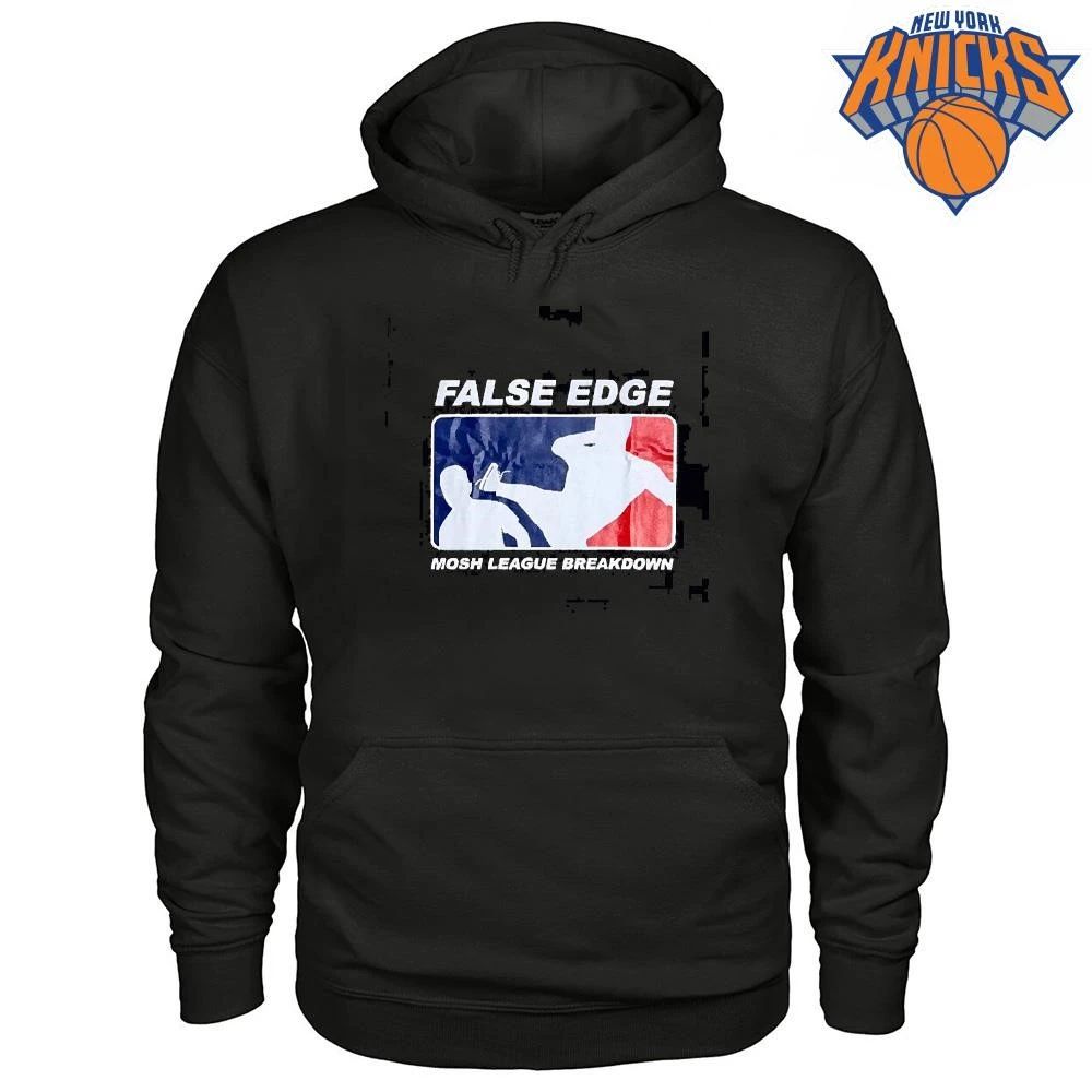 False Edge Mosh League Breakdown Hardcore Punk Parody Shirt