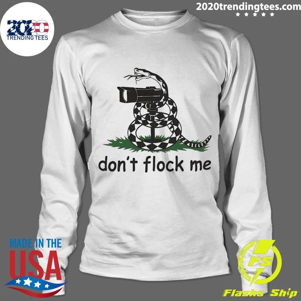 Snake Don’t Flock Me Don’t Tread On Me 2026 Shirt