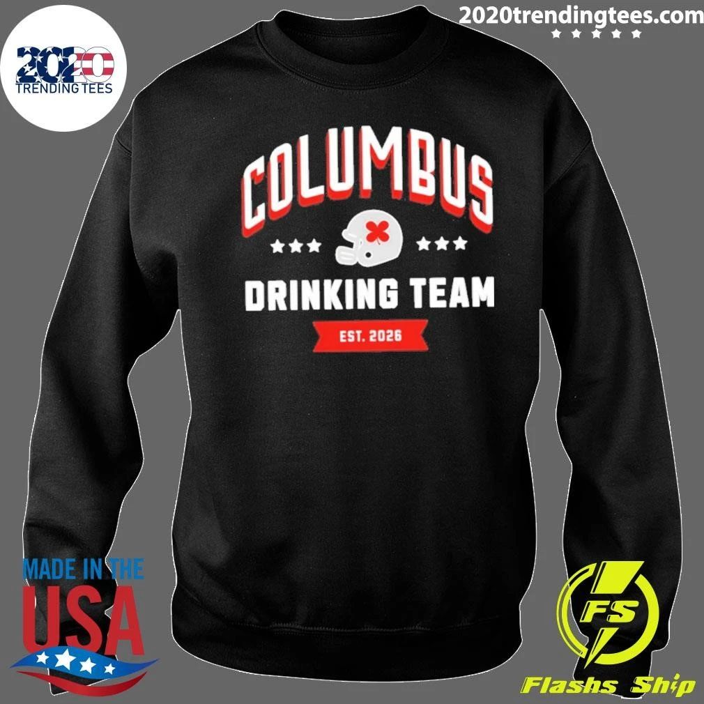 Columbus Drinking Team Est 2026 Football 2206 Shirt