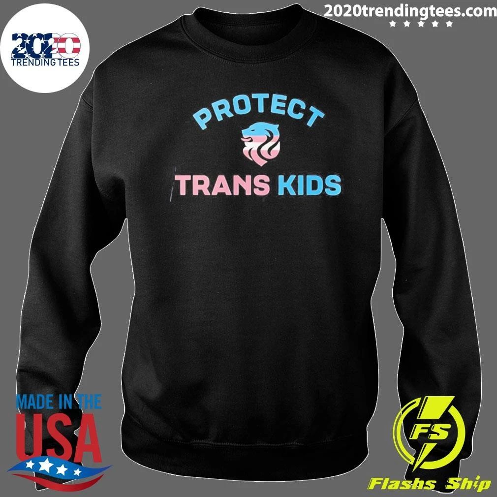 Megan Rapinoe with Protect Trans Kids Shirt
