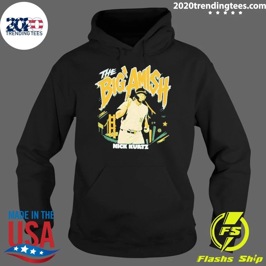 Nick Kurtz Athletics Baseball The Big Amish Shirt