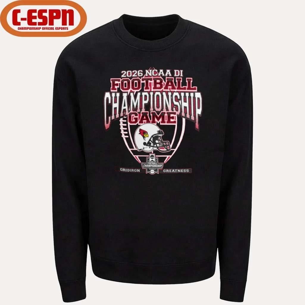 Illinois State Redbirds 2026 FCS Football Championship Game Shirt