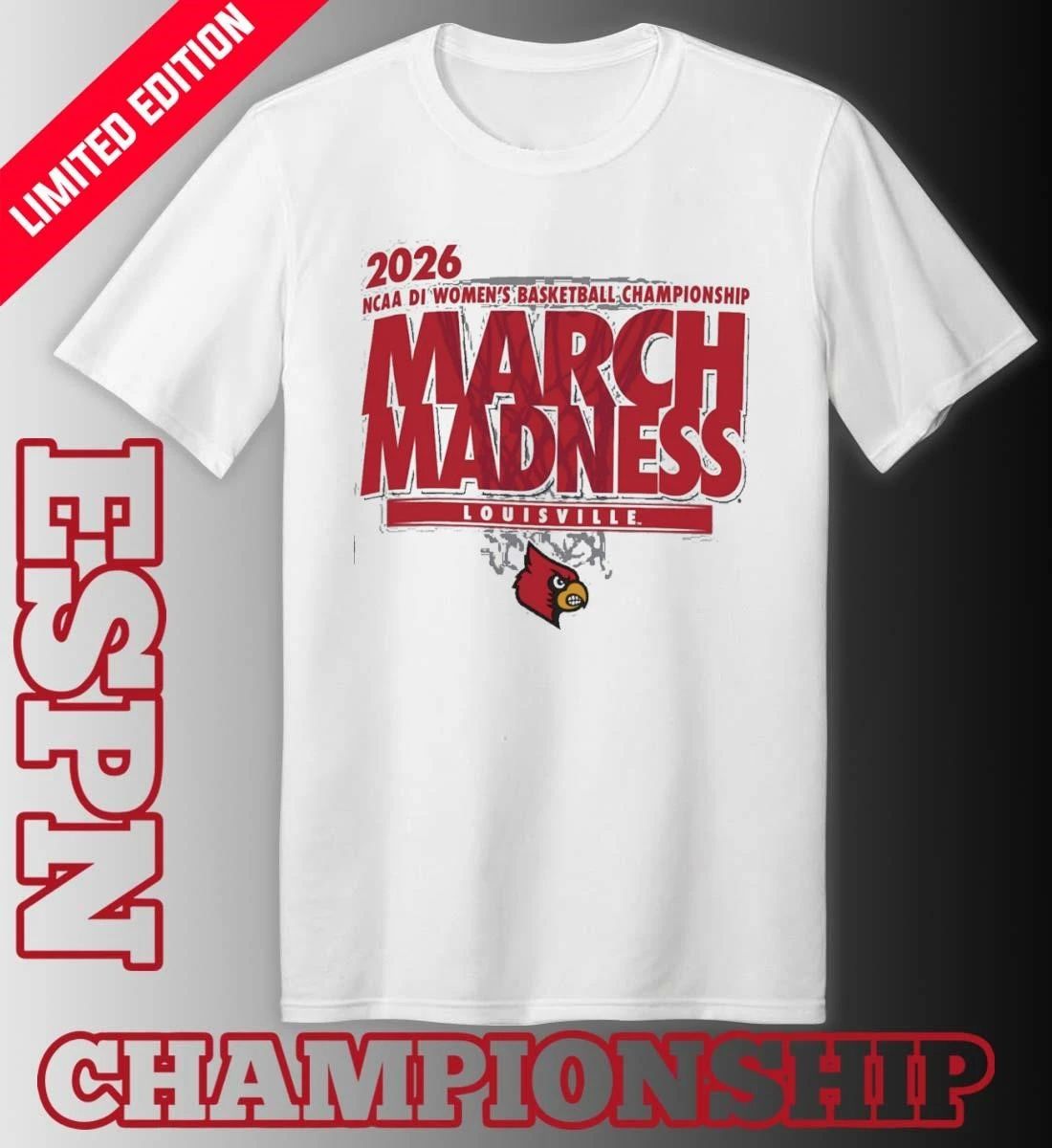 Louisville Women’s Basketball Single Team 2026 NCAA March Madness Shirt