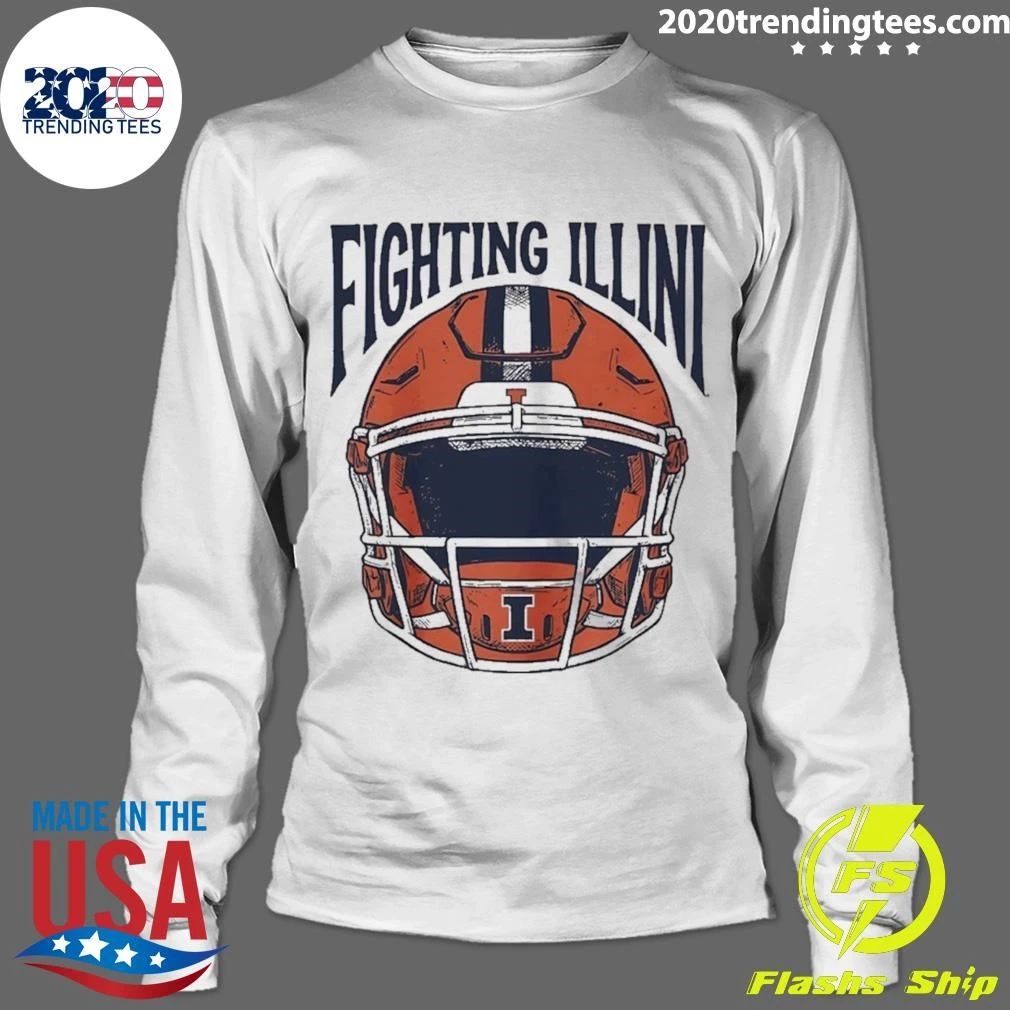 Illinois Fighting Illini Football Helmet 2026 Shirt