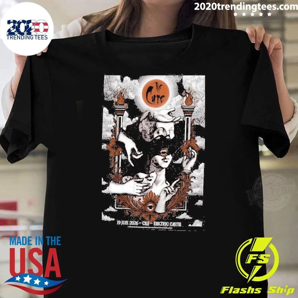 The Cure Merch Cluj 2026 Limited Edition Event Shirt