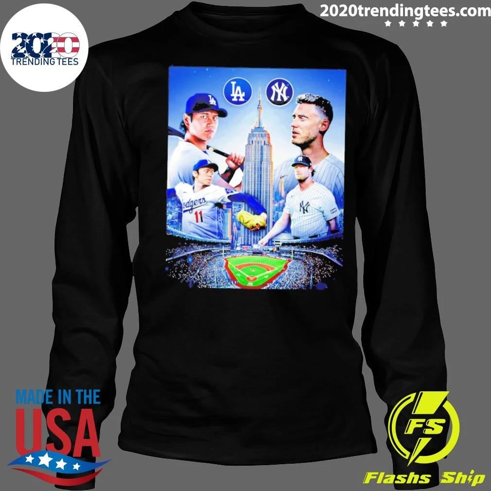 Shohei Ohtani and Yoshinobu Yamamoto Dodgers vs NY Yankees Shirt