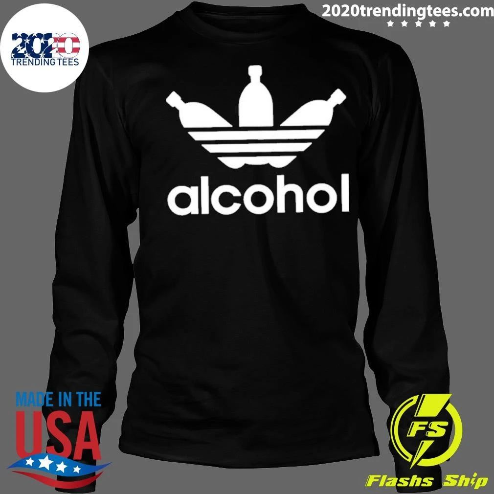 Alcohol Funny Parody Logo Drinking Shirt