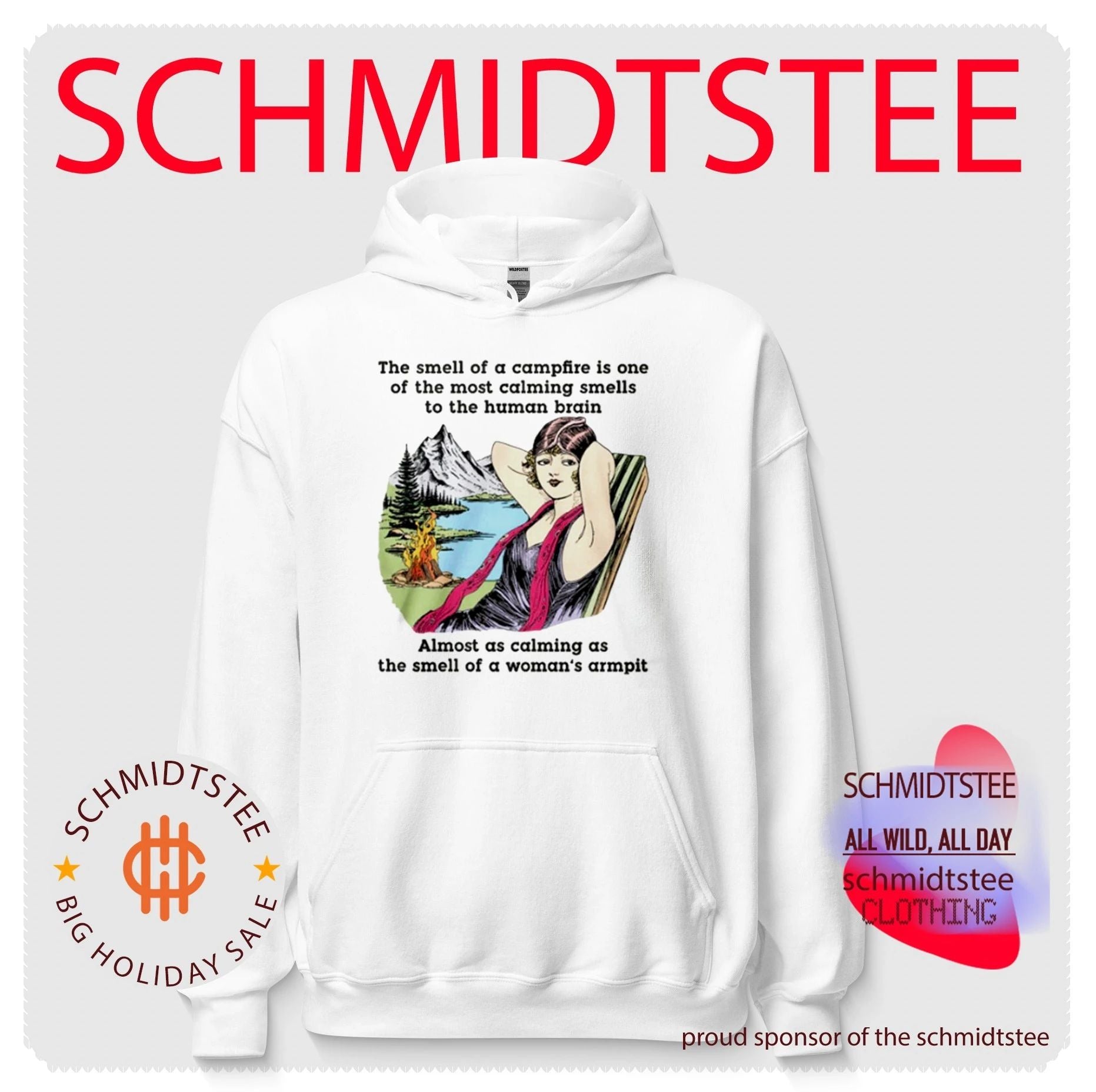 The smell of a campfire is one of the most calming smells shirt