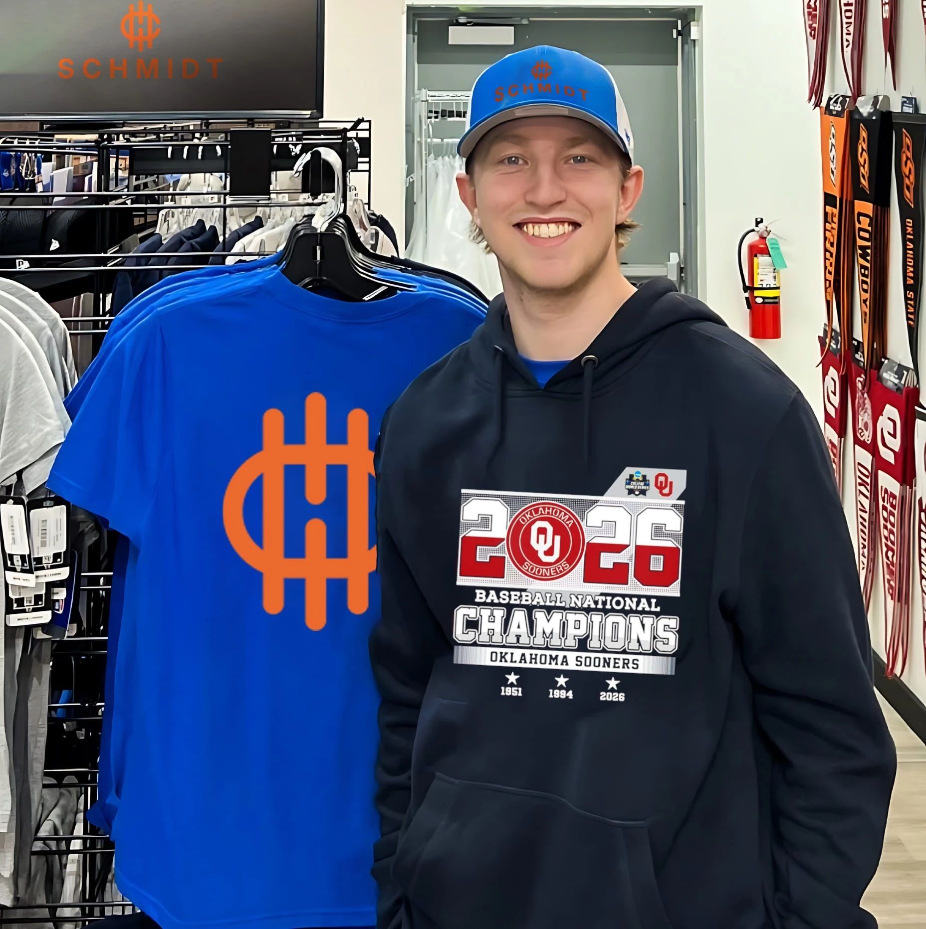 Oklahoma Sooners 2026 Baseball National Champions shirt