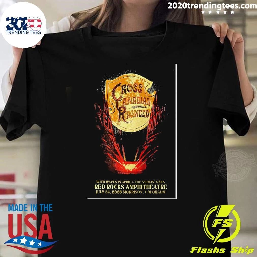Red Rocks Cross Canadian Ragweed 2026 Shirt