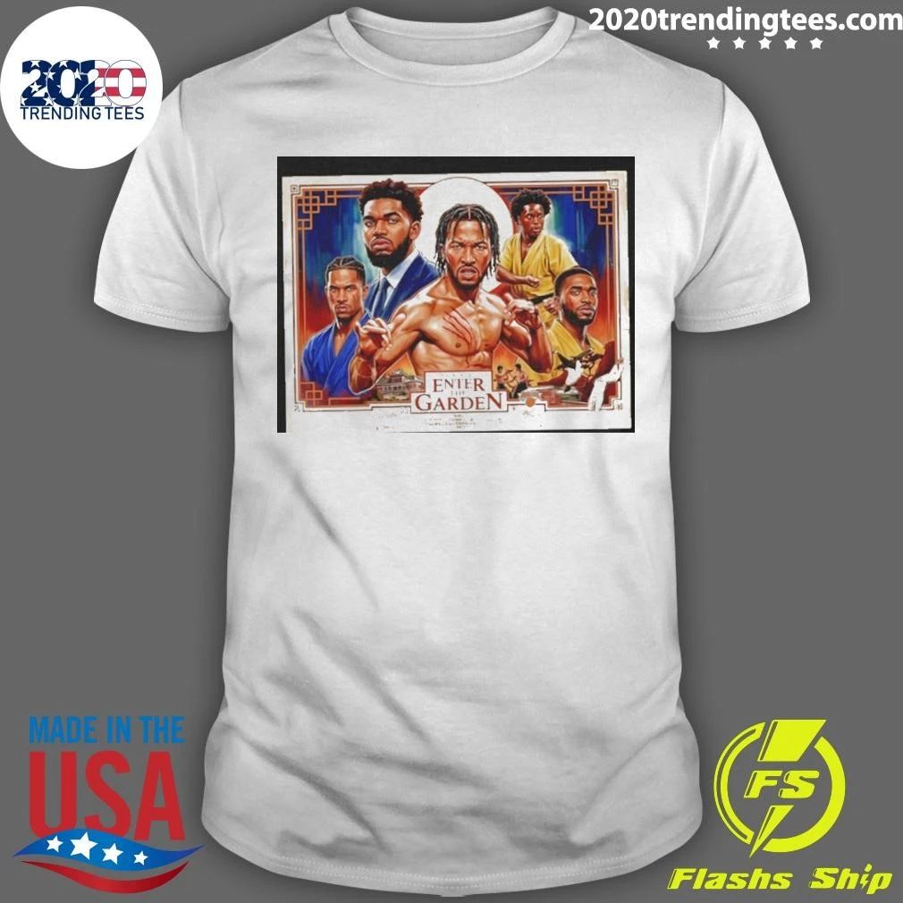 Jalen Brunson Bruce Lee Is Enter The Garden Movie T-Shirt