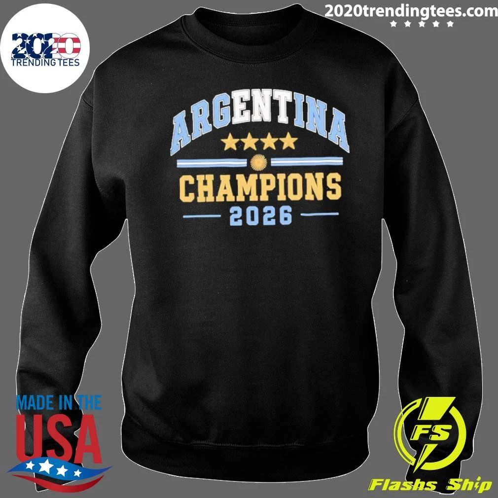 Argentina Champions 2026 World Cup Shirt