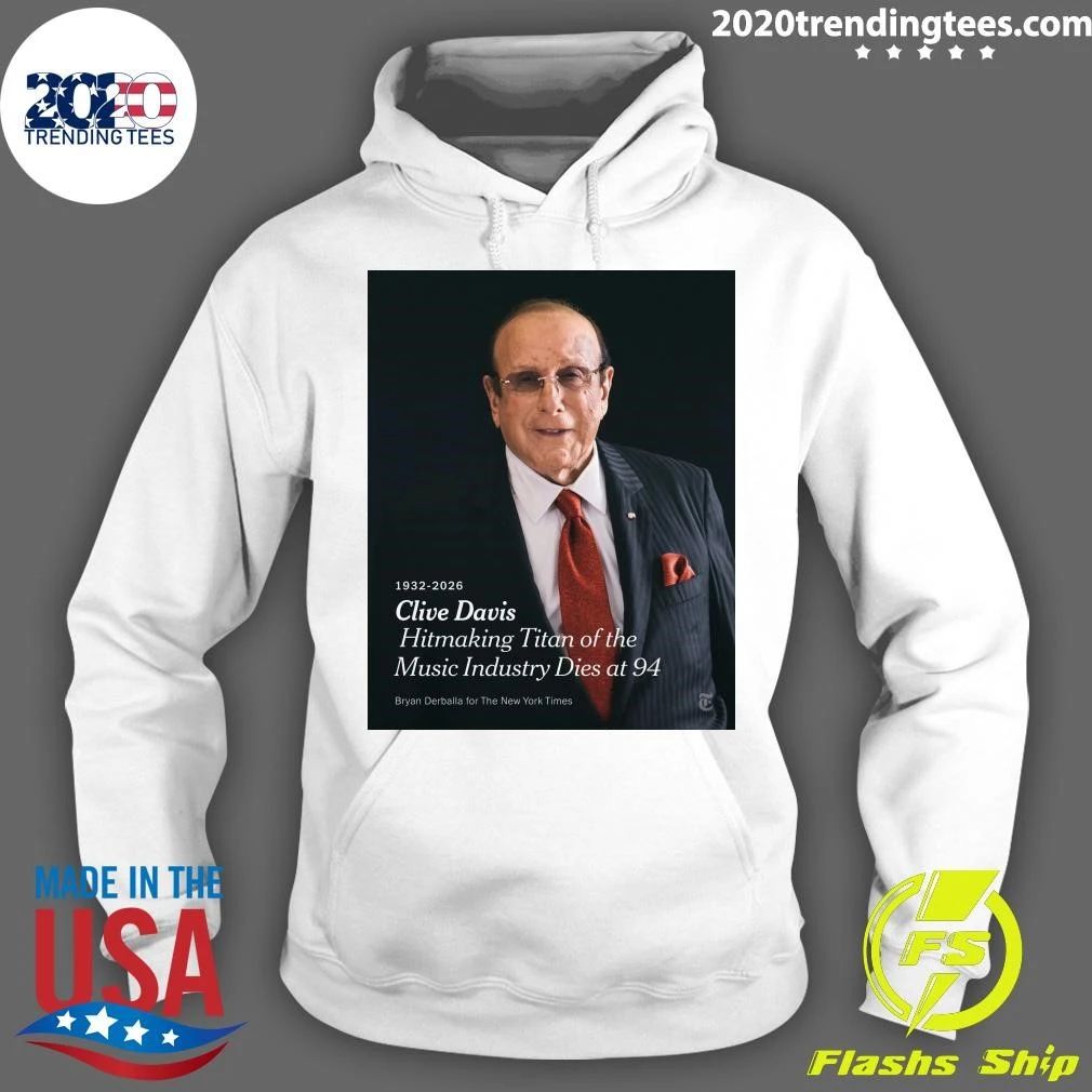 Clive Davis Hitmaking Titan Of The Music Industry Dies At 94, 1932-2026 Shirt