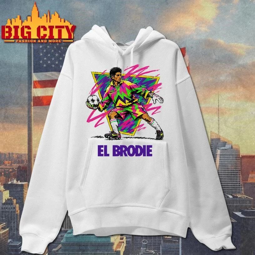 El Brodie Jorge Campos Graphic Goalkeeper Soccer Vintage T Shirt