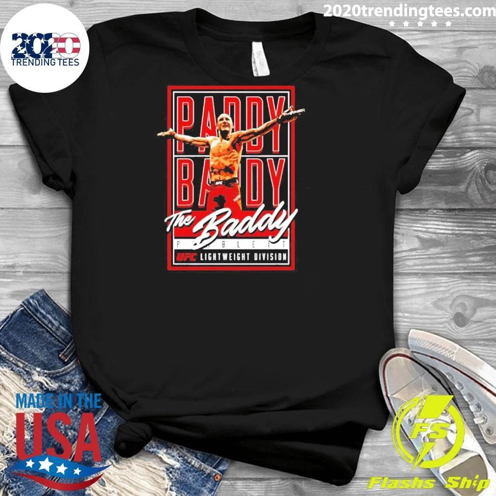Paddy Pimblett The Baddy Ufc Mma Fighter Shirt