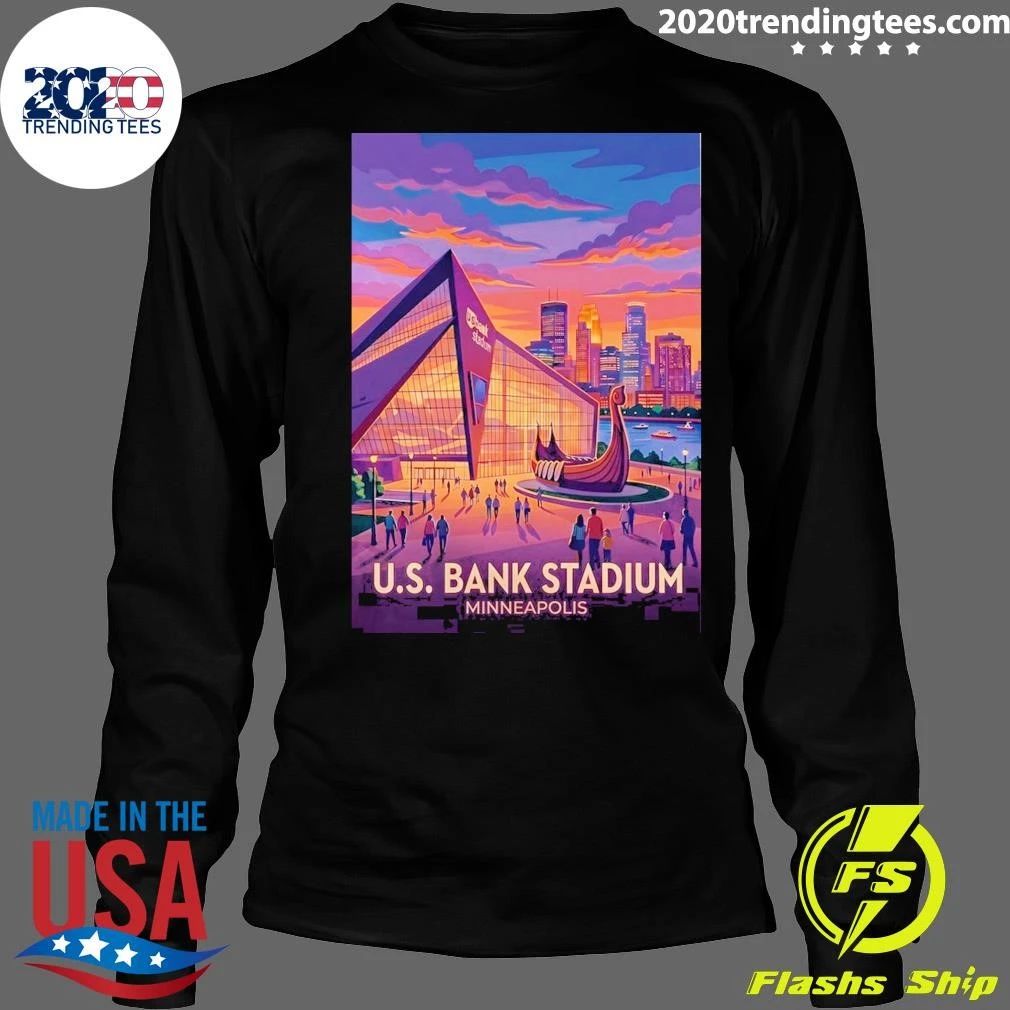 U.S. Bank Stadium Minnesota Football Shirt