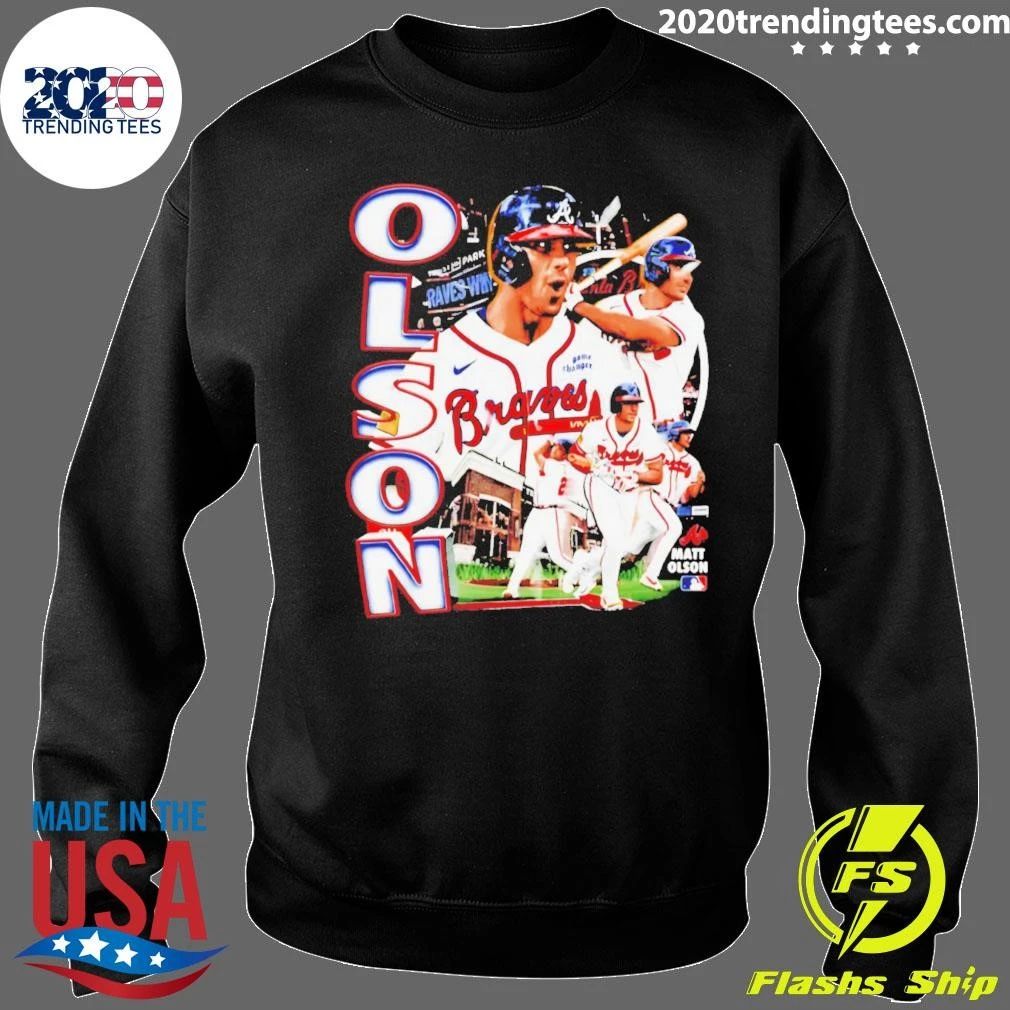 Matt Olson Atlanta Braves Player Collage Shirt