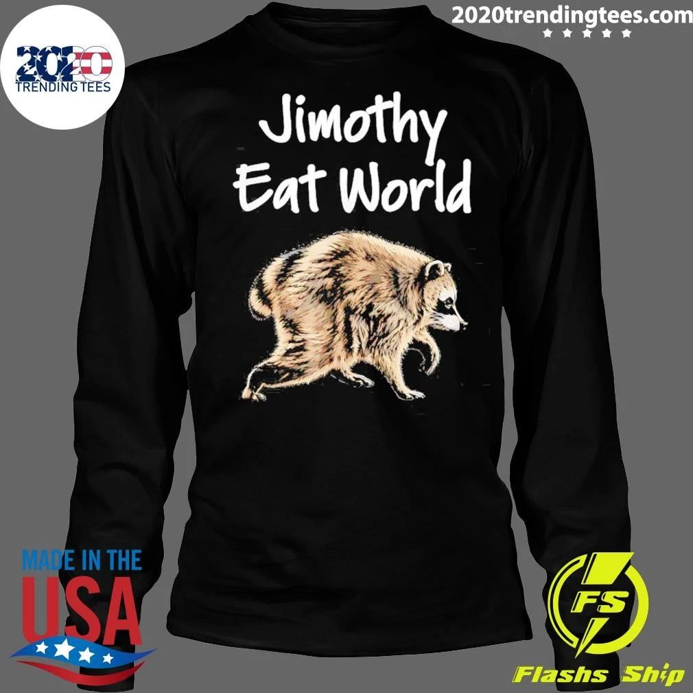 Jimothy Eat World Raccoon Seattle Meme Shirt