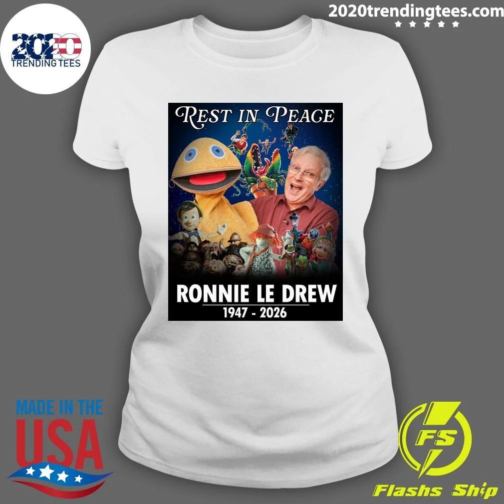 Rest In Peace Ronnie Le Drew 1947-2026 Shirt