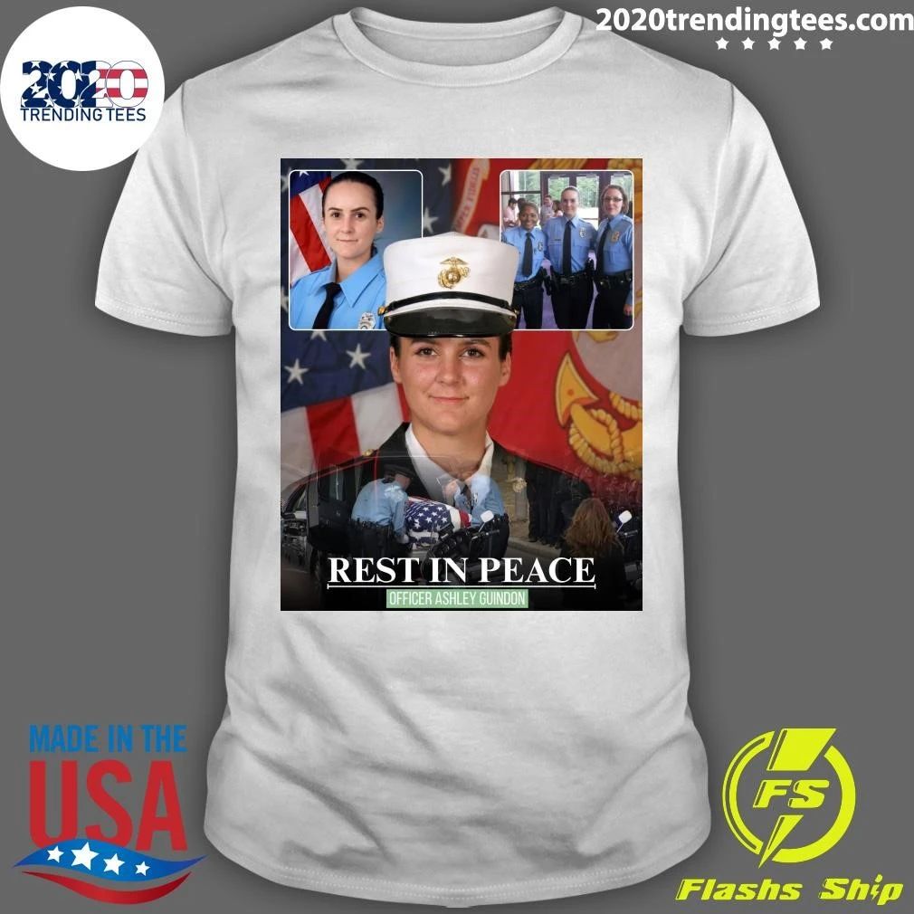 Rest In Peace Officer Ashley Guindon Shirt