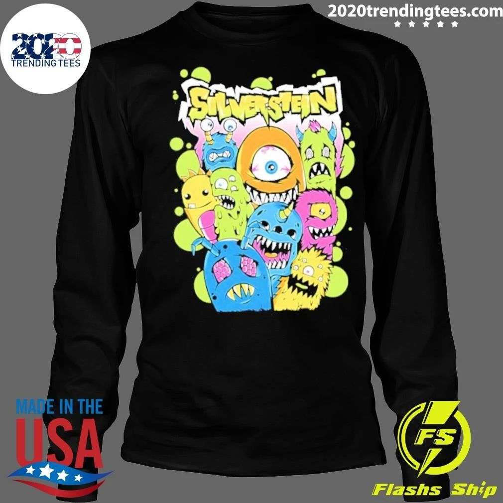 Silverstein Monsters Post-hardcore Alternative Rock Shirt
