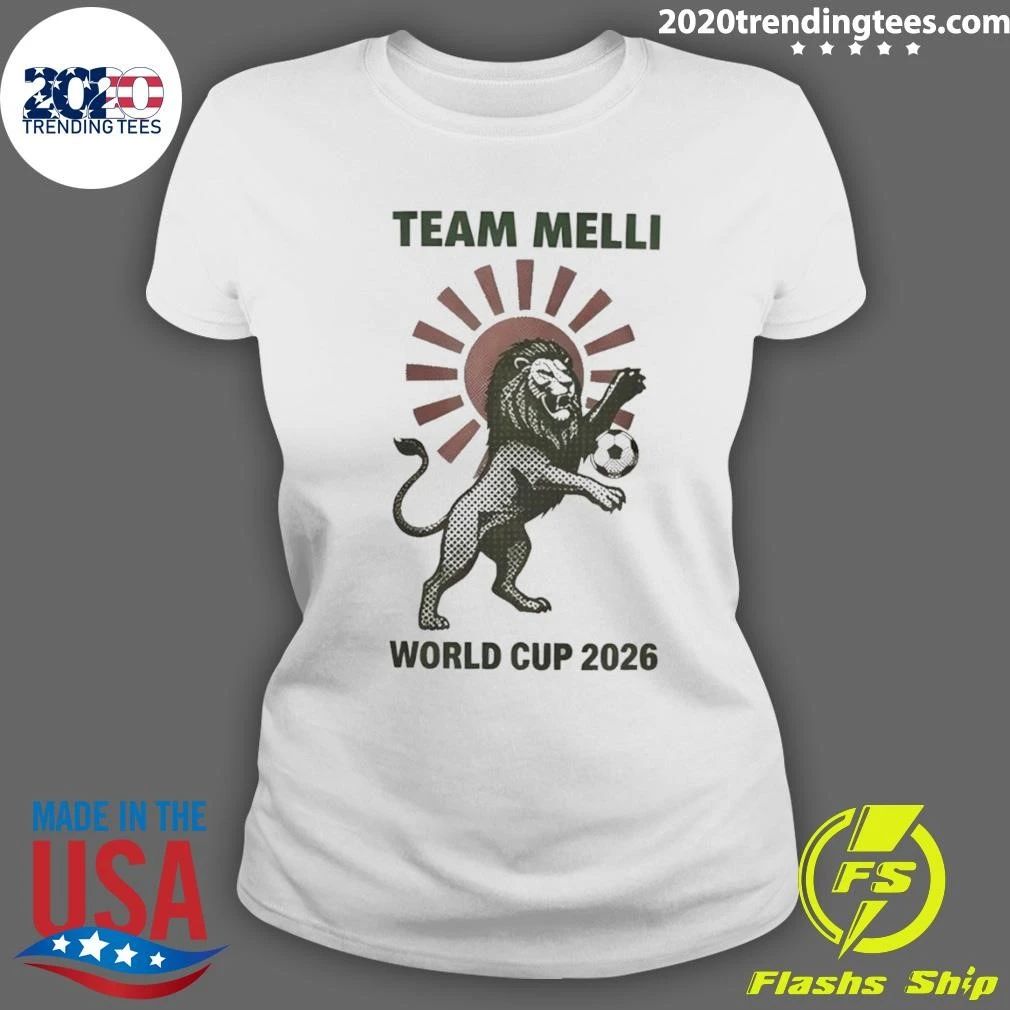 Lion And Sun Team Melli Iran World Cup 2026 Shirt