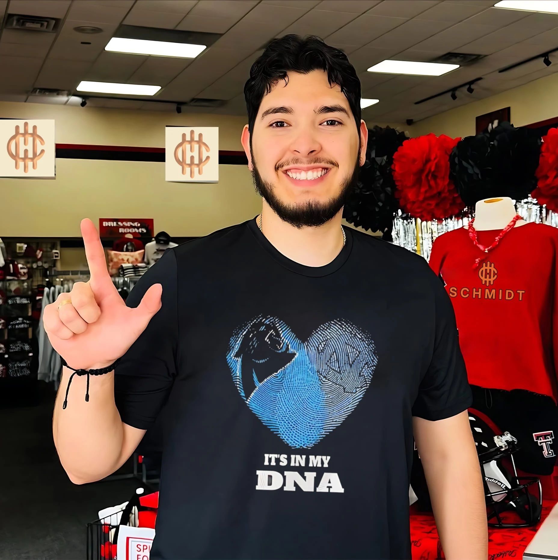 Caroline Panthers and North Carolina Tar Heels it’s in my DNA shirt