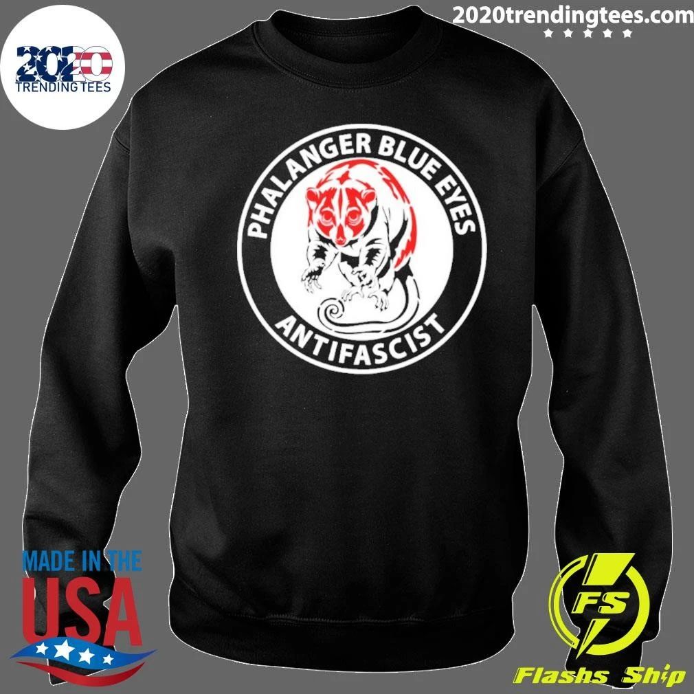 Phalanger Blue Eyes Antifascist Political Activism Shirt