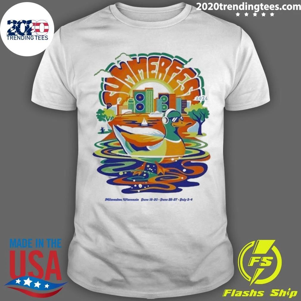 The Summerfest Music Festival Concert Milwaukee June 18-20 2026 Shirt