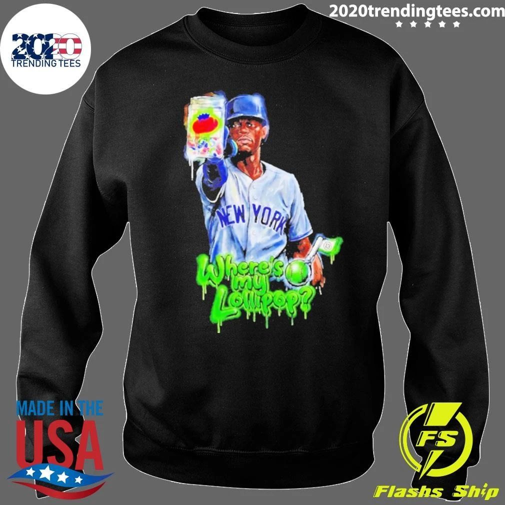 New York Jazz Chisholm Jr. Where’s My Lollipop Shirt