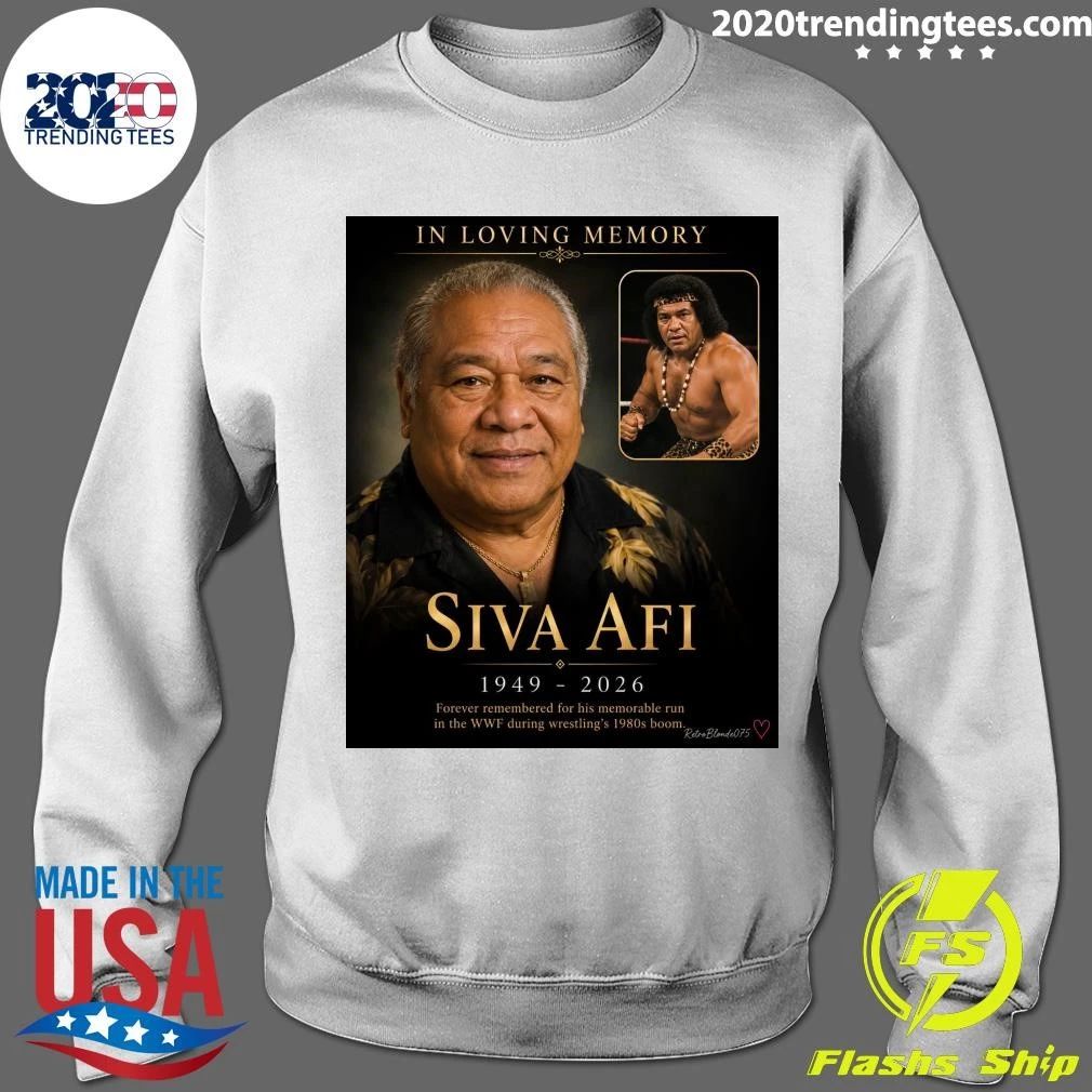 In Loving Memory Siva Afi 1949-2026 Shirt